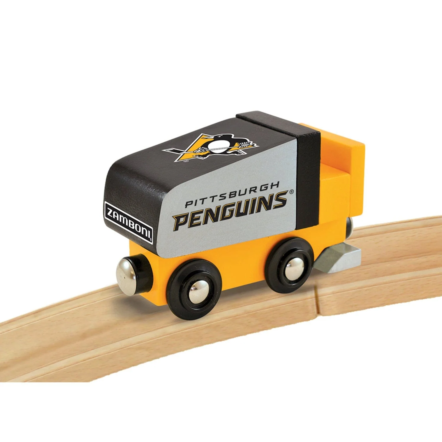 Pittsburgh Penguins Toy Zamboni Train Engine - Image 4