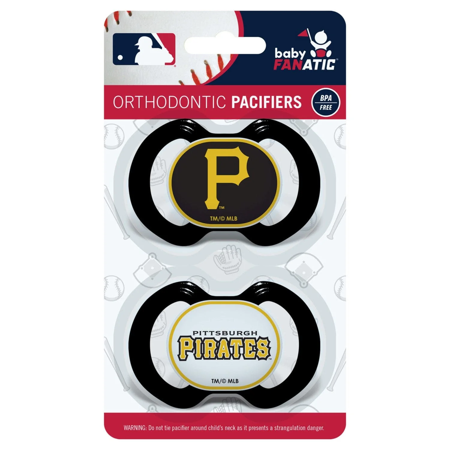Pittsburgh Pirates - Pacifier 2-Pack - Image 2