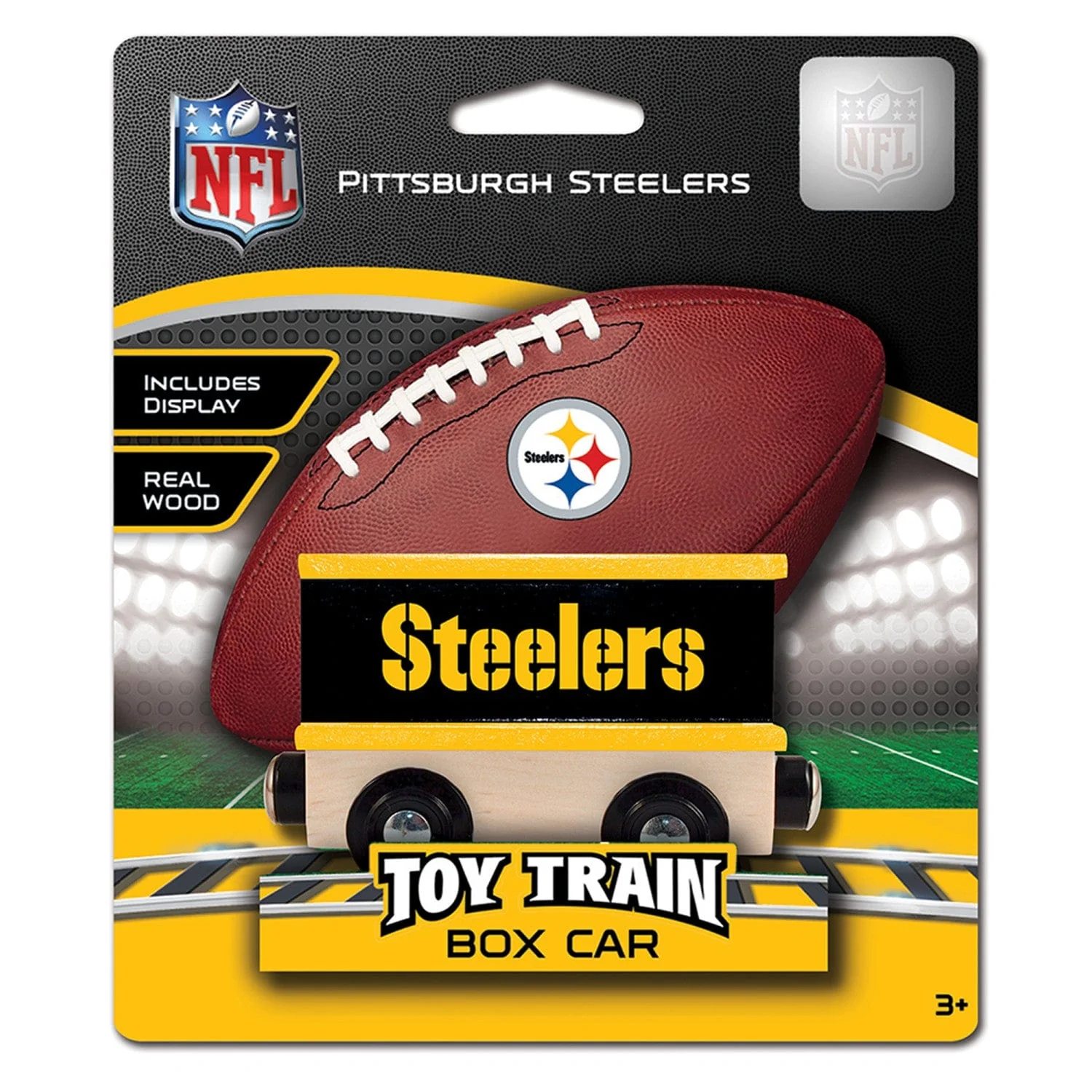Pittsburgh Steelers Toy Train Box Car - Image 2