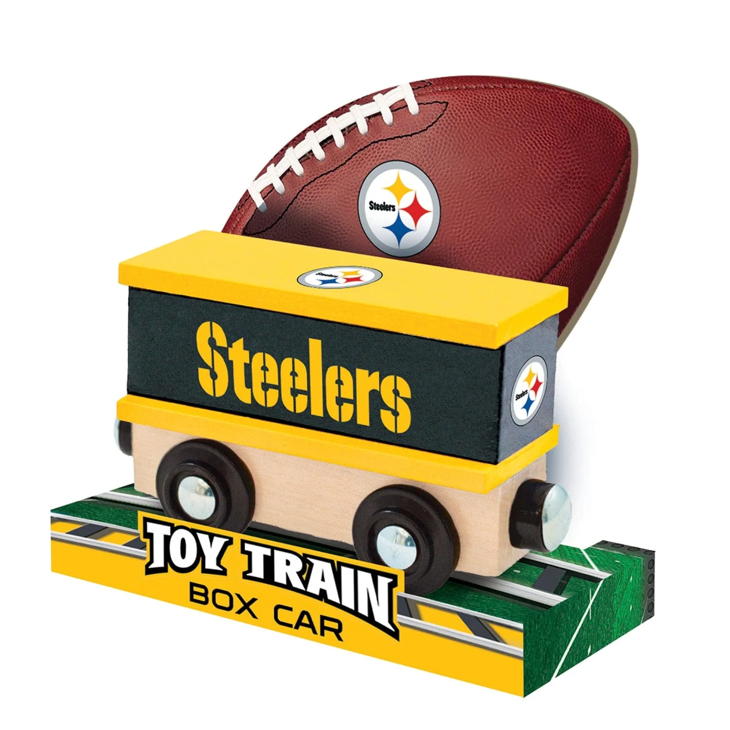 Pittsburgh Steelers Toy Train Box Car - Image 3
