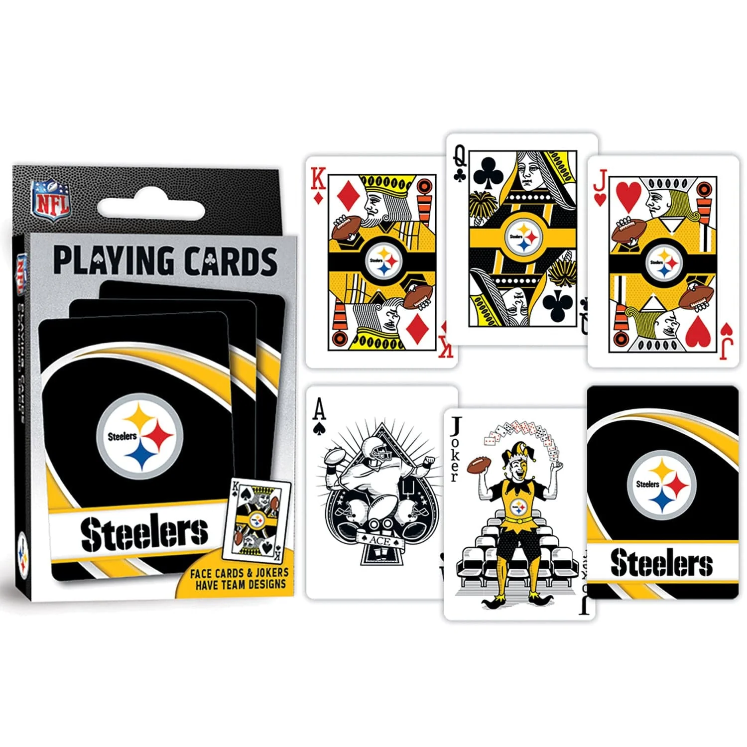 Pittsburgh Steelers Playing Cards - 54 Card Deck - Image 3