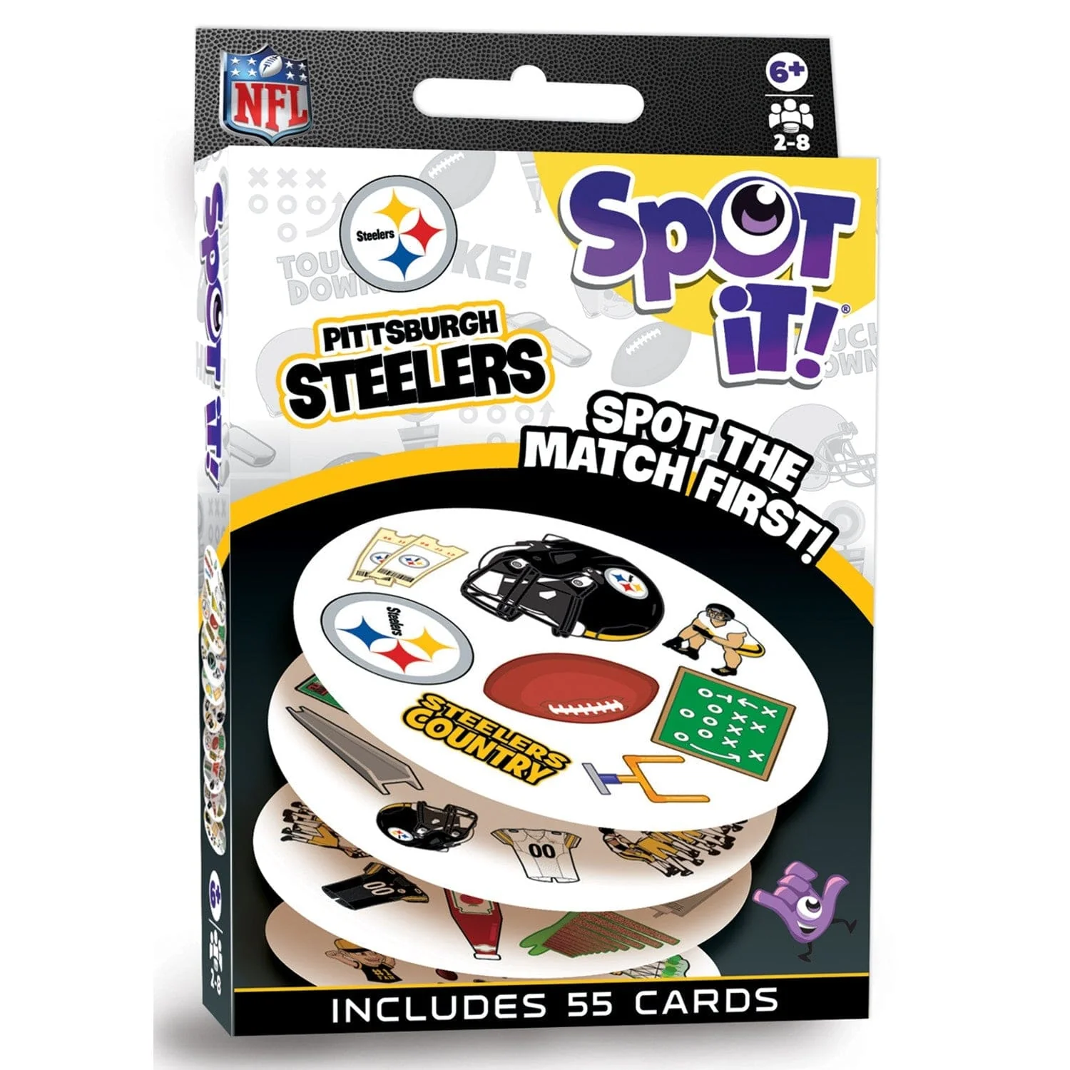 Pittsburgh Steelers Spot It! Card Game