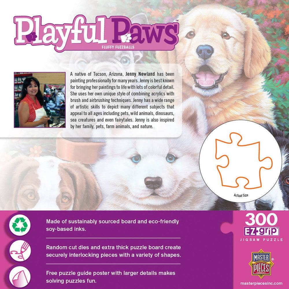Playful Paws - Fluffy Fuzzballs 300 Piece EZ Grip Jigsaw Puzzle - Image 3