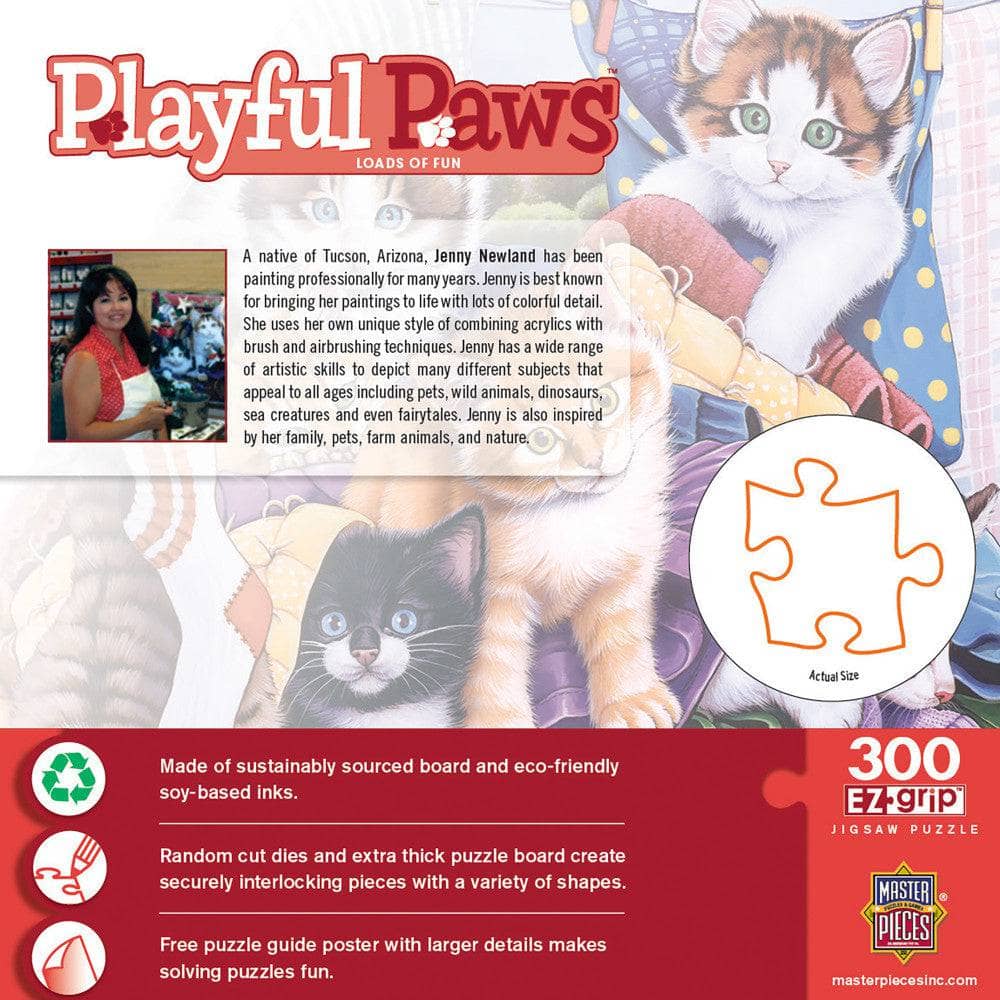 Playful Paws - Loads of Fun 300 Piece EZ Grip Jigsaw Puzzle - Image 3