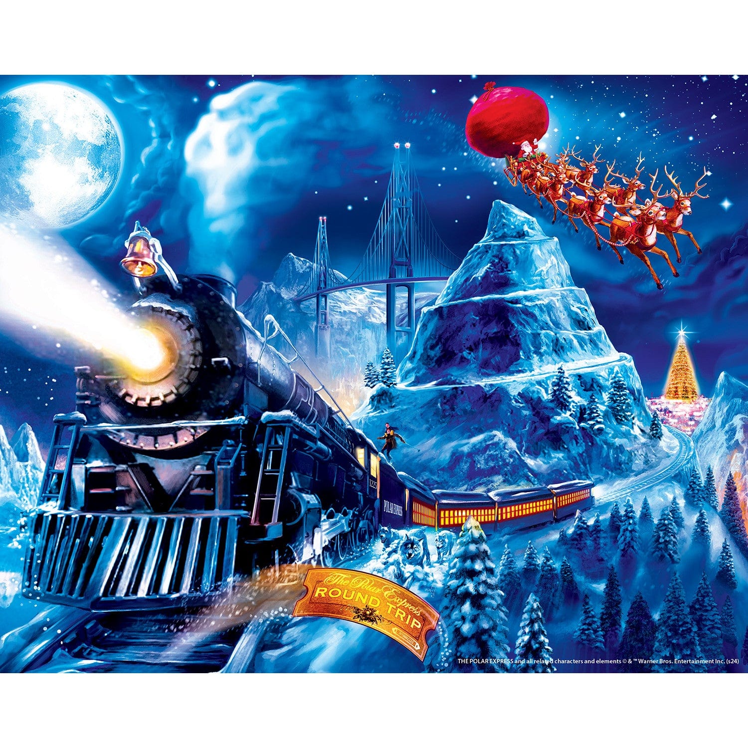 The Polar Express 4-Pack 100 Piece Jigsaw Puzzles - Image 5