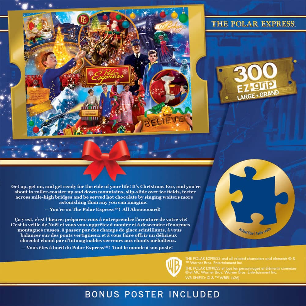 The Polar Express - Believe 300 Piece EZ Grip Jigsaw Puzzle - Image 3