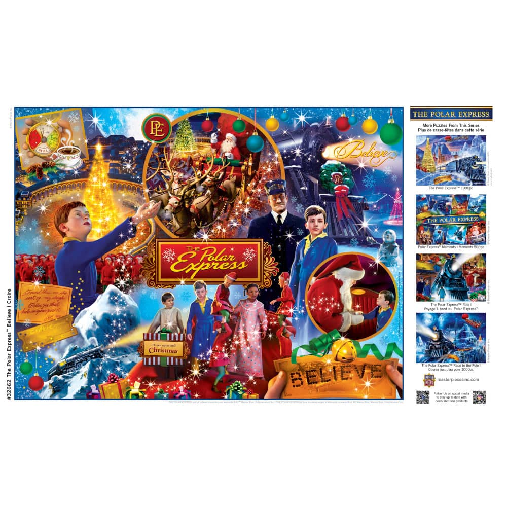 The Polar Express - Believe 300 Piece EZ Grip Jigsaw Puzzle - Image 4
