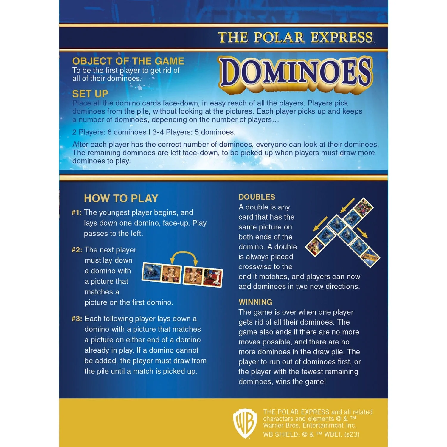 The Polar Express Picture Dominoes - Image 3