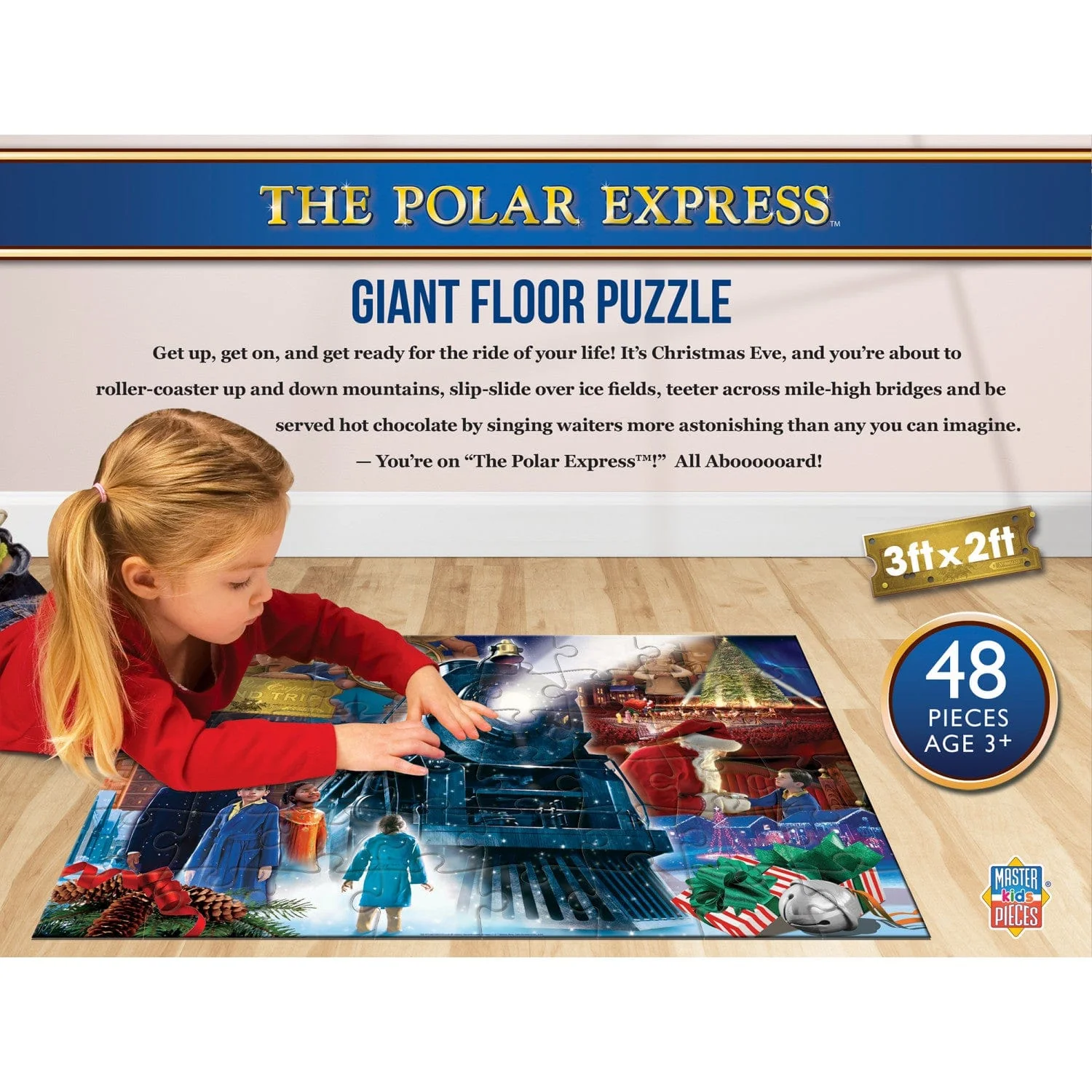The Polar Express 48 Piece Floor Jigsaw Puzzle - Image 3