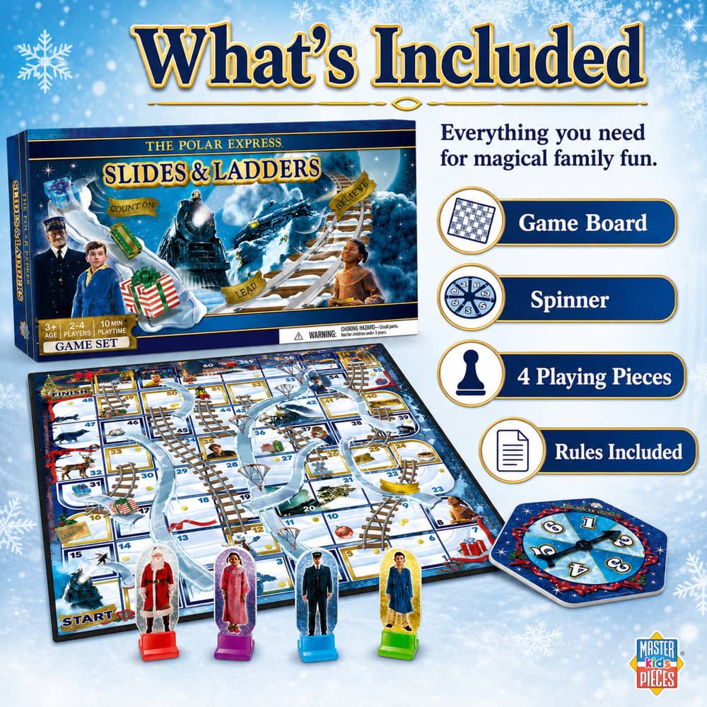 The Polar Express - Slides and Ladders Board Game - Image 5