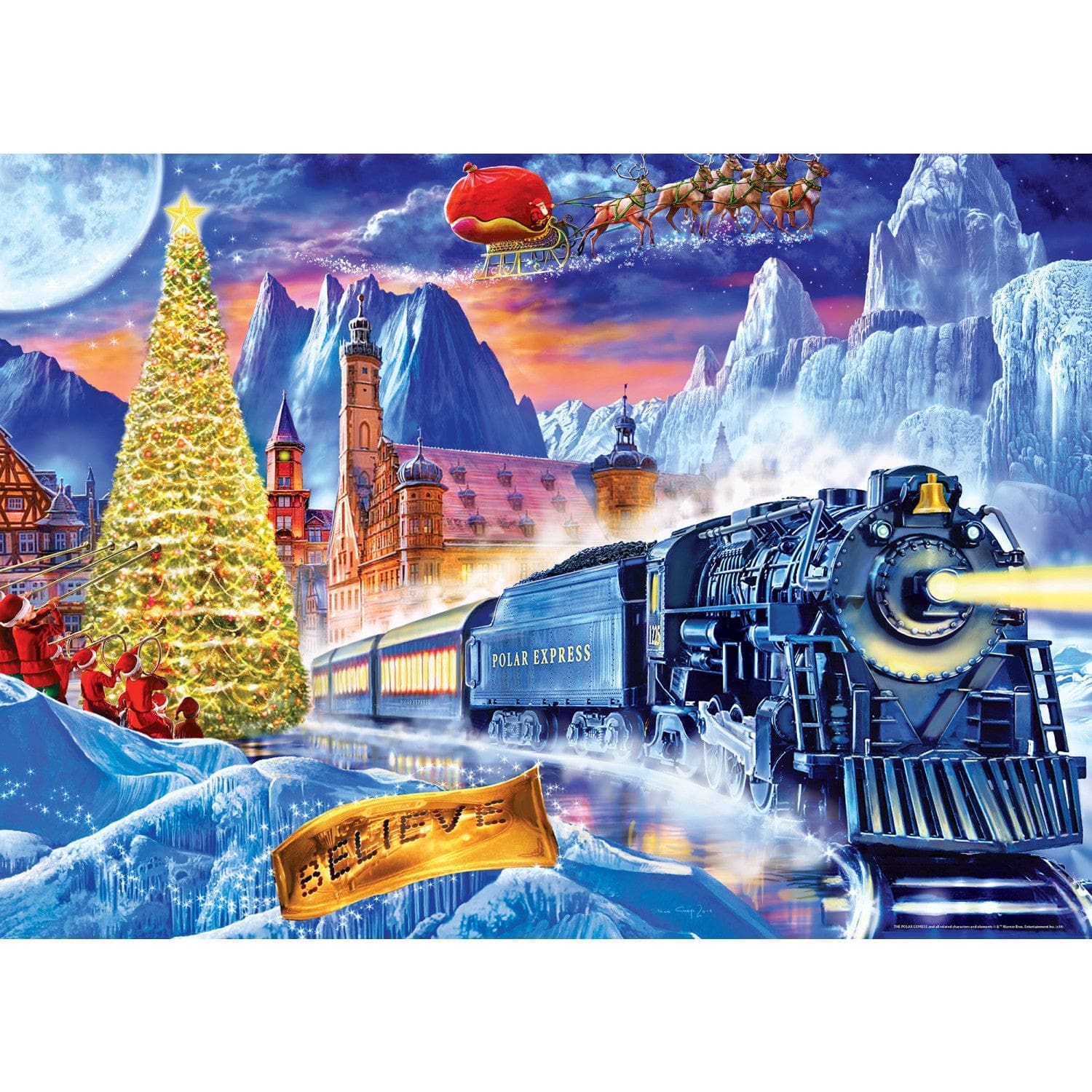 The Polar Express 1000 Piece Jigsaw Puzzle - Image 2