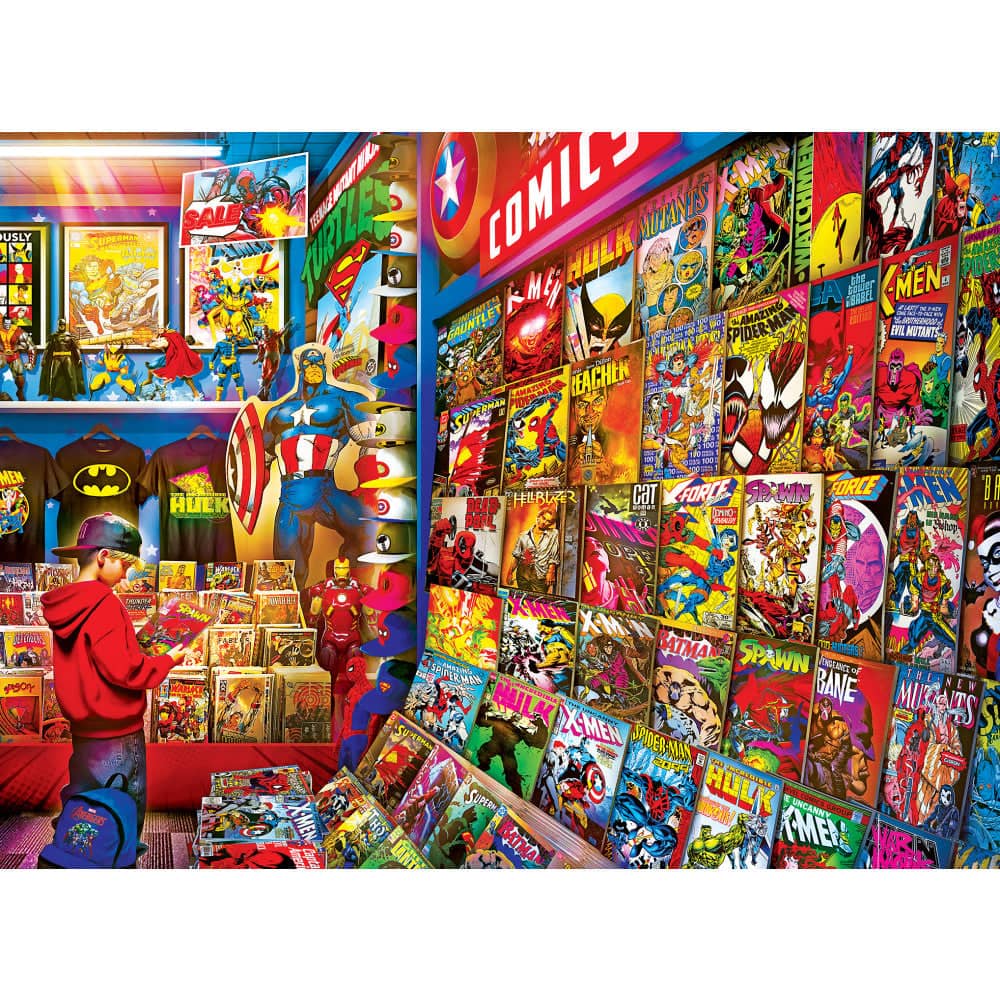 Pop Culture - 500 Piece Jigsaw Puzzles 4 Pack - Image 3