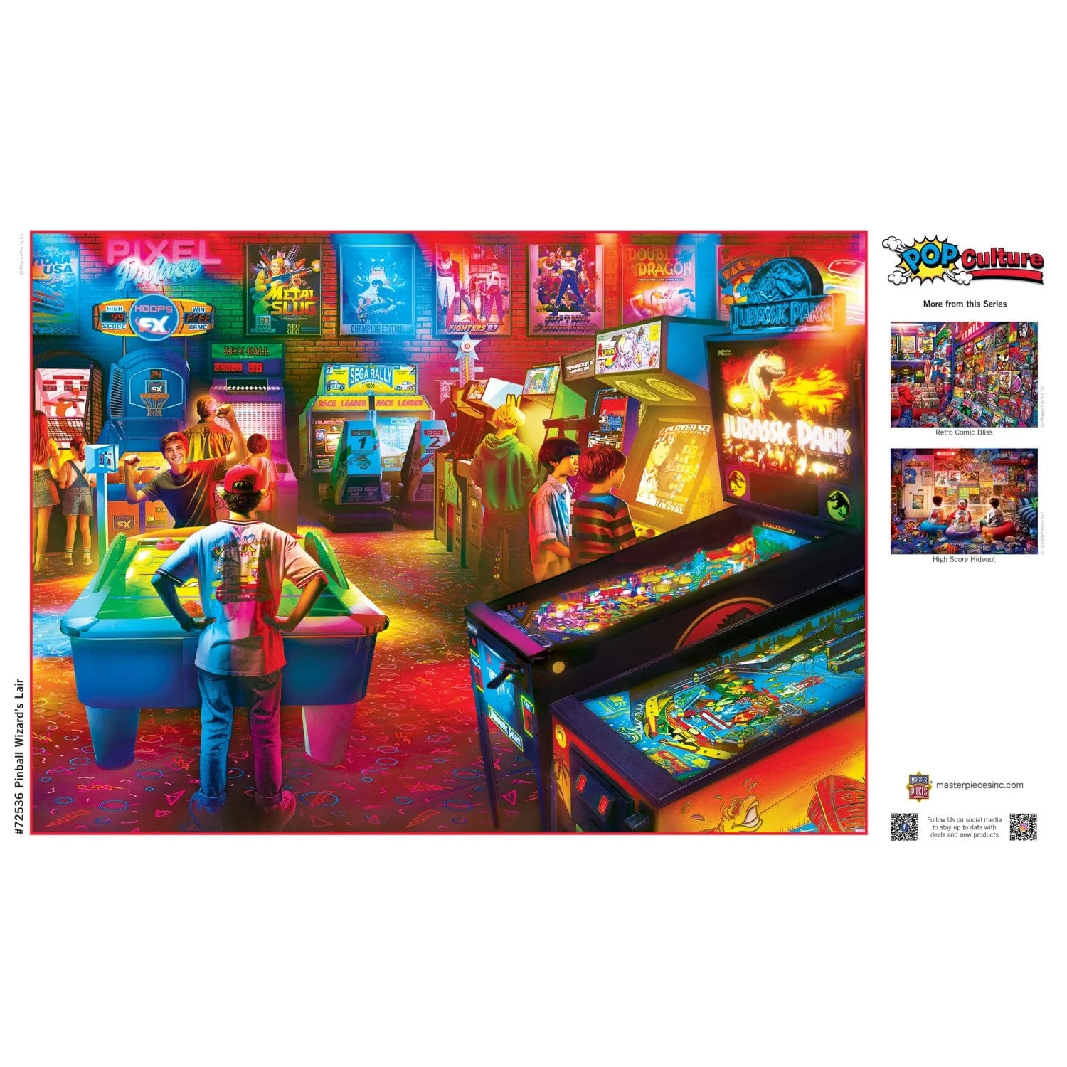 Pop Culture - Pinball Wizard's Lair 1000 Piece Jigsaw Puzzle - Image 4