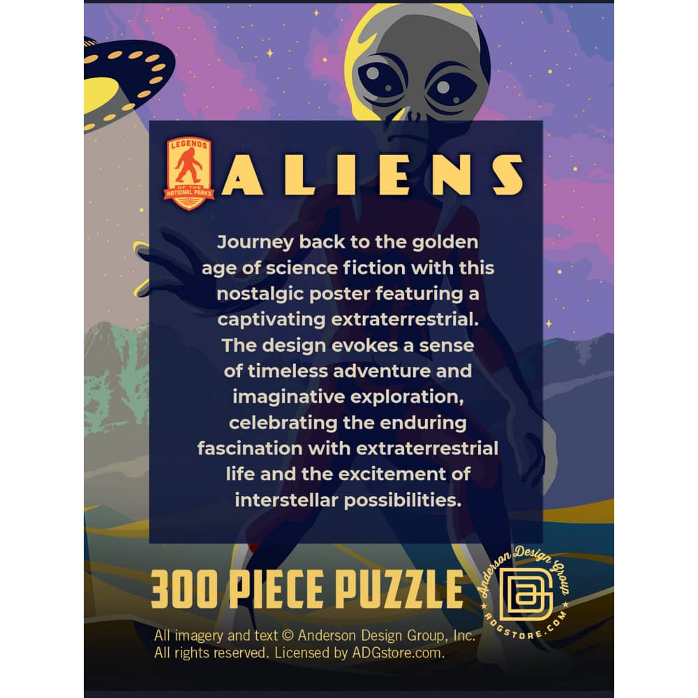 Aliens 300 Piece Jigsaw Puzzle - Image 3