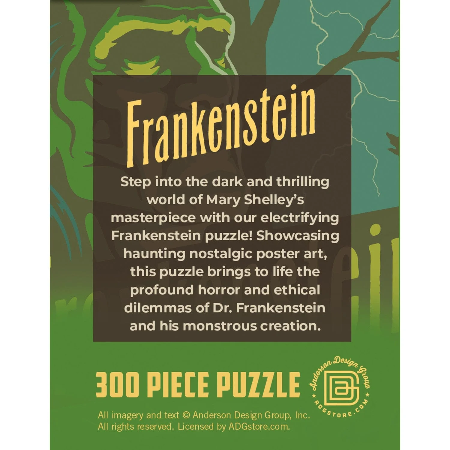 Frankenstein 300 Piece Jigsaw Puzzle - Image 3