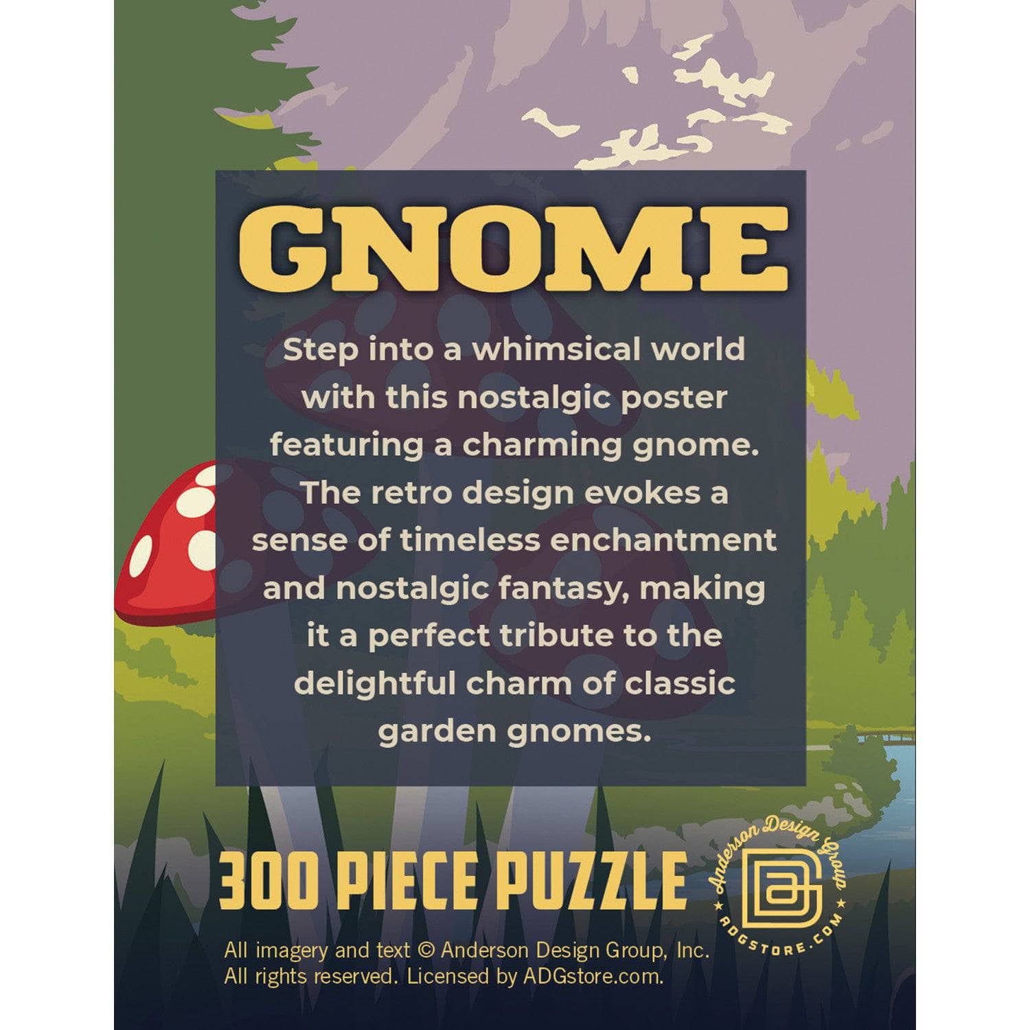 Gnome 300 Piece Jigsaw Puzzle - Image 3
