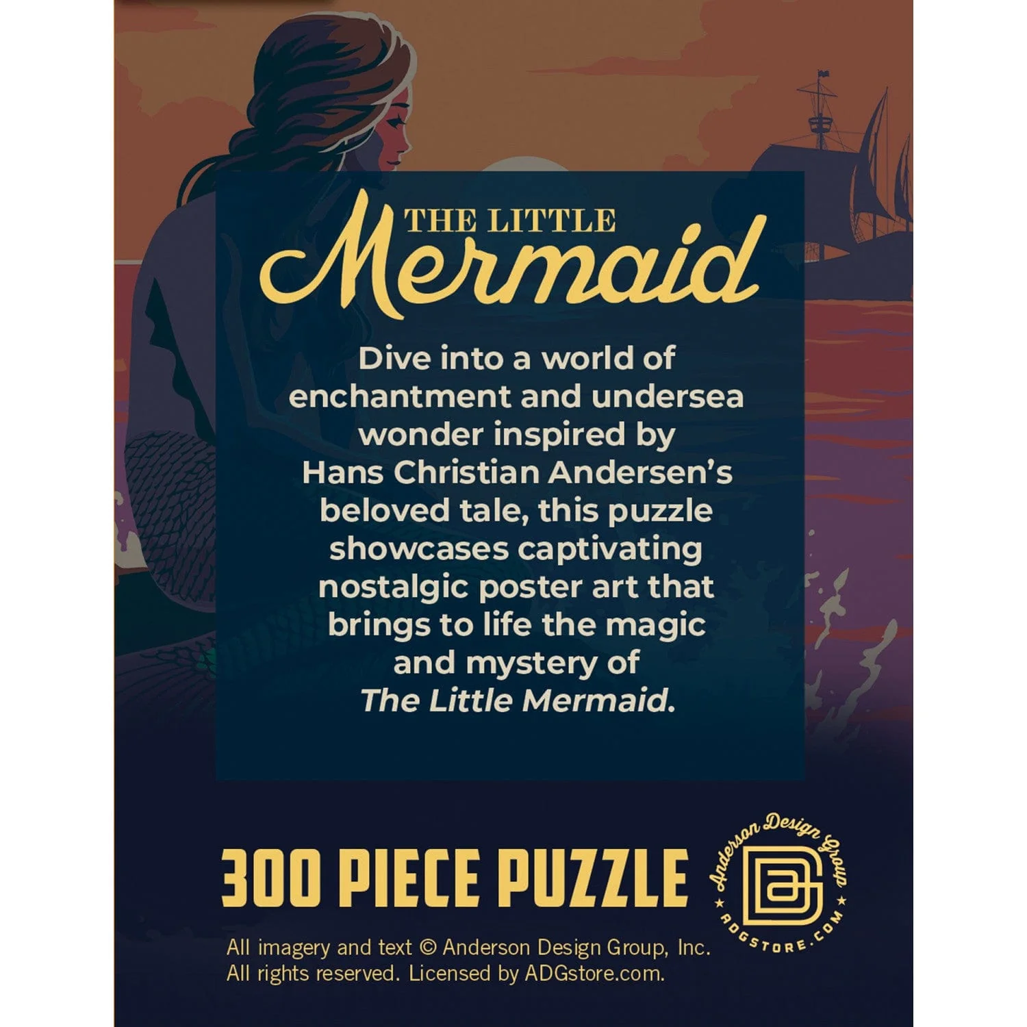 The Little Mermaid 300 Piece Jigsaw Puzzle - Image 3