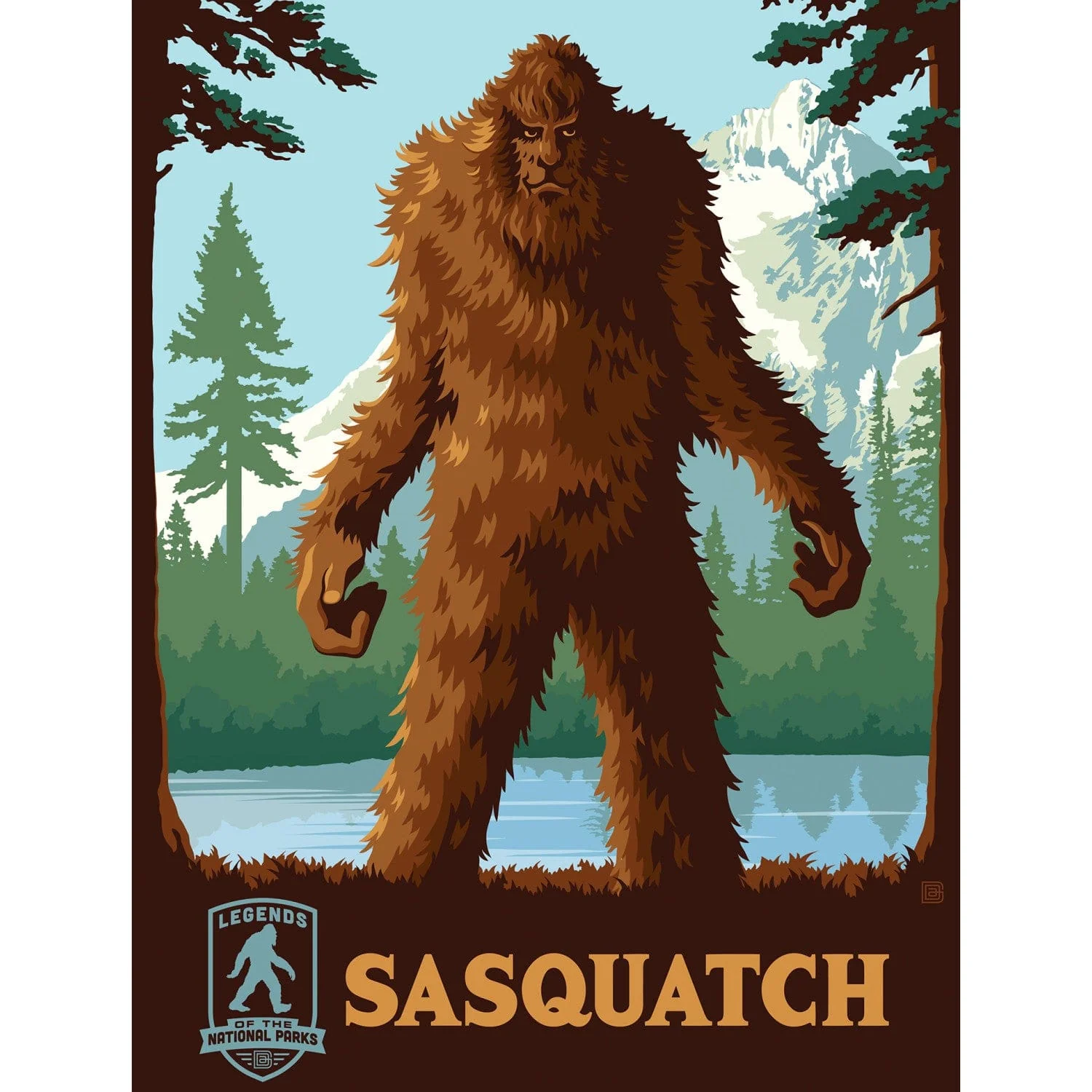Sasquatch 300 Piece Jigsaw Puzzle - Image 2
