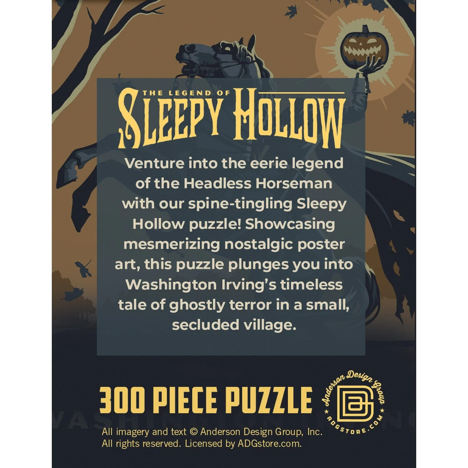 Sleepy Hollow 300 Piece Jigsaw Puzzle - Image 3