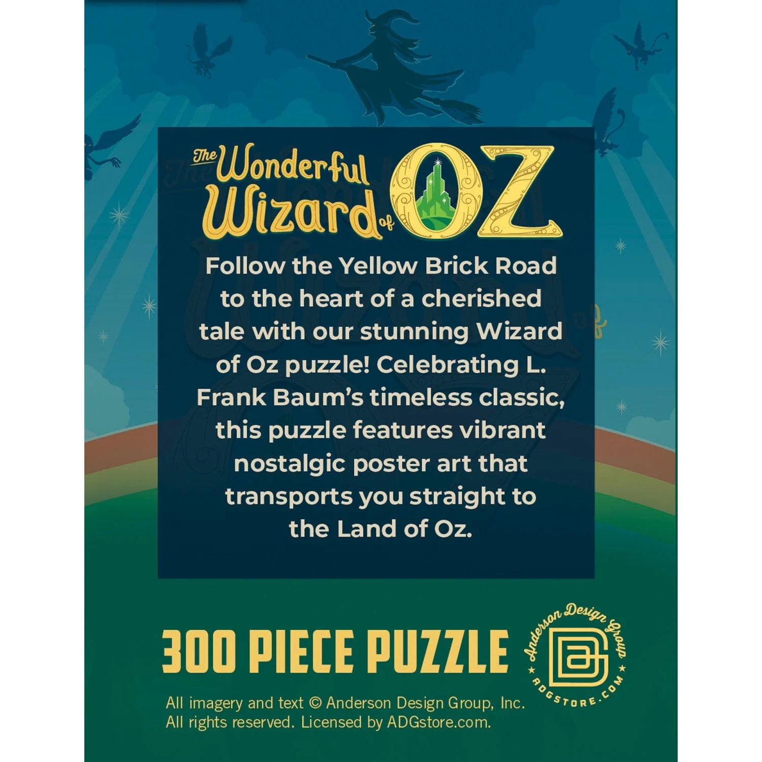 The Wonderful Wizard of Oz 300 Piece Jigsaw Puzzle - Image 3