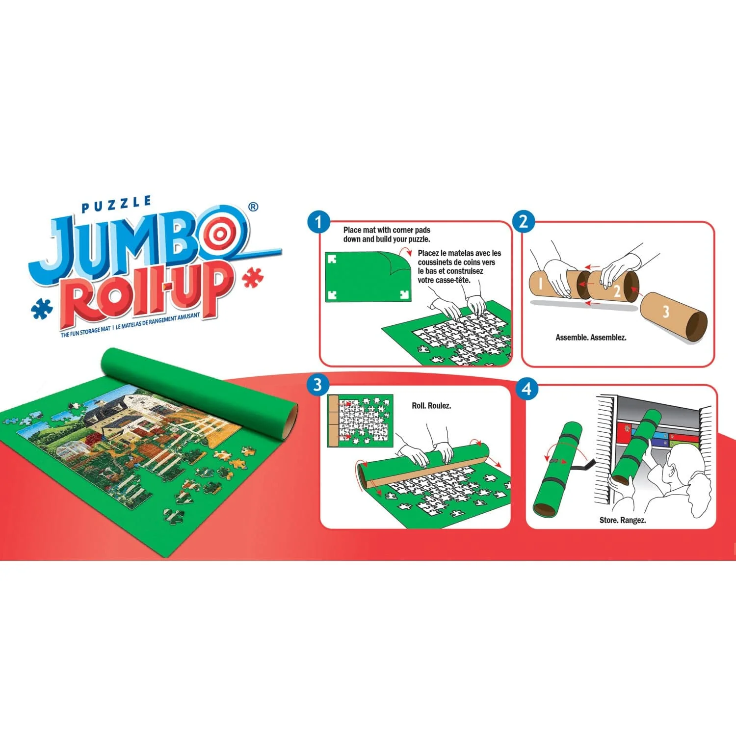 Jigsaw Puzzle Roll Up Jumbo - 36"x48" - Image 4