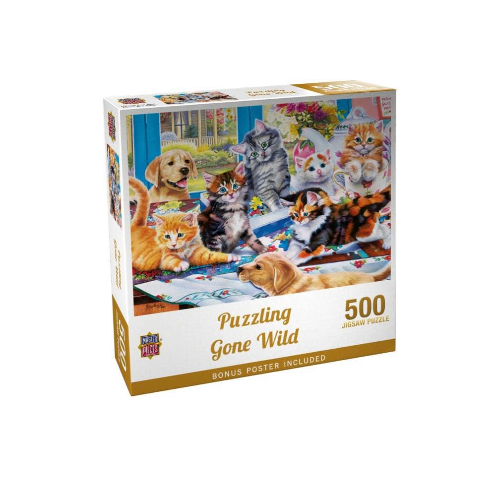 Puzzling Gone Wild - Jigsaw Puzzle - Image 3