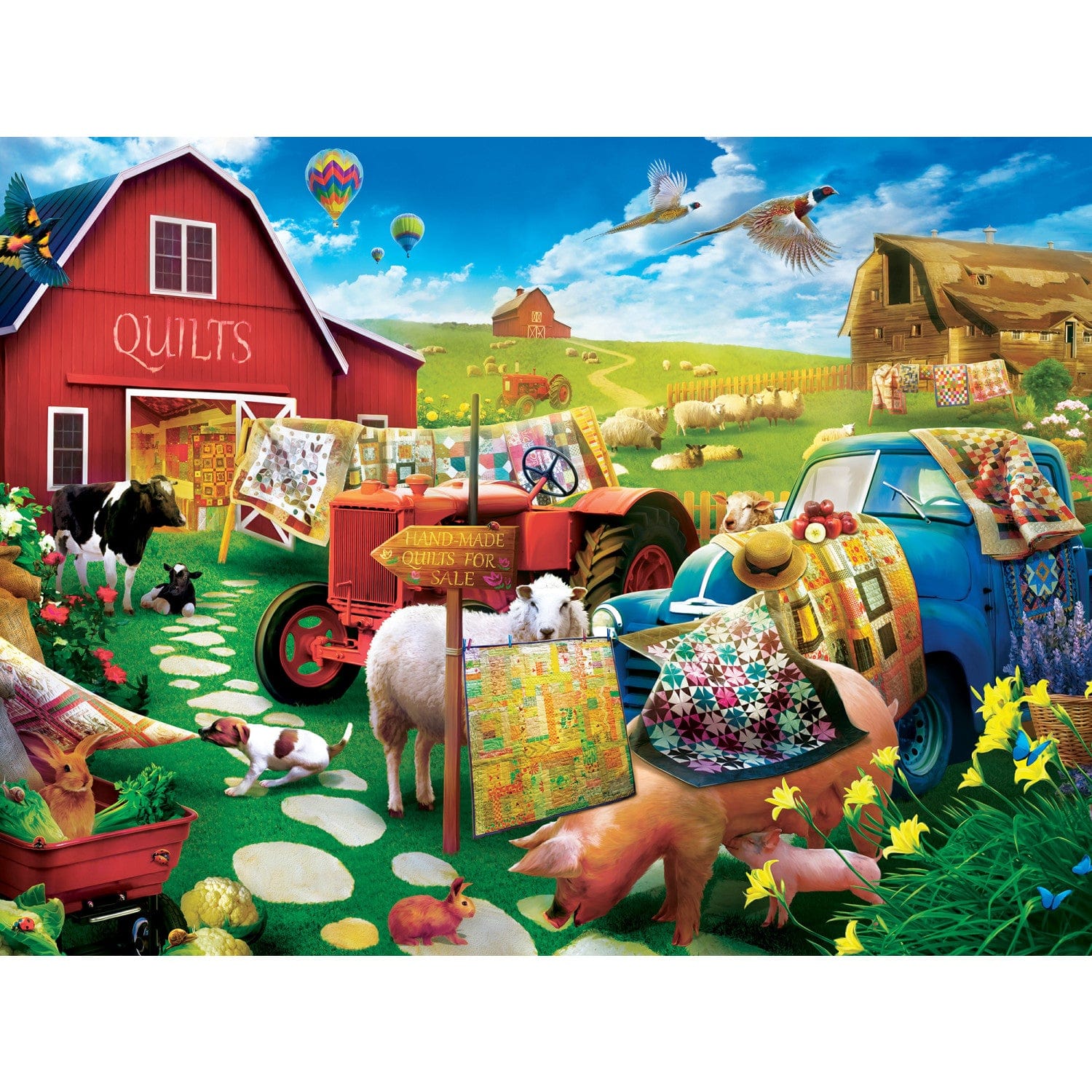 Quilt Country - Jigsaw Puzzle