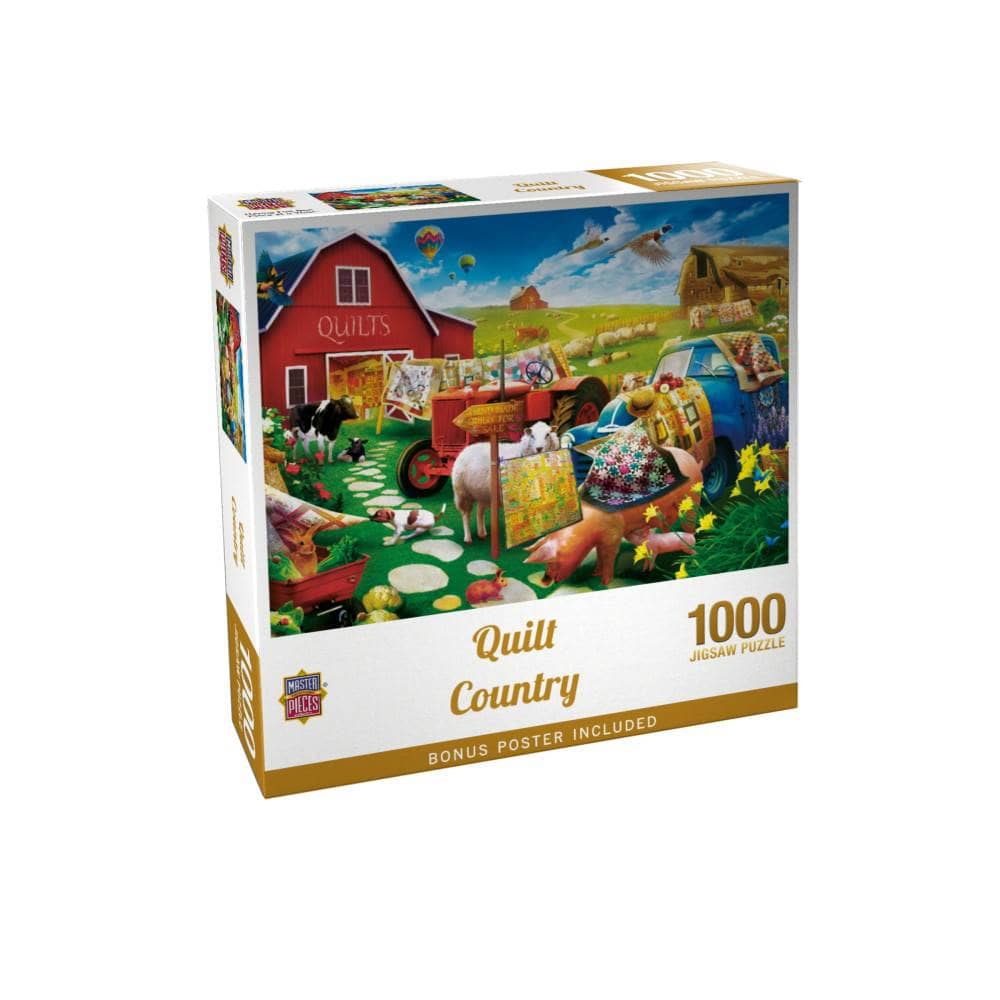 Quilt Country - Jigsaw Puzzle - Image 2