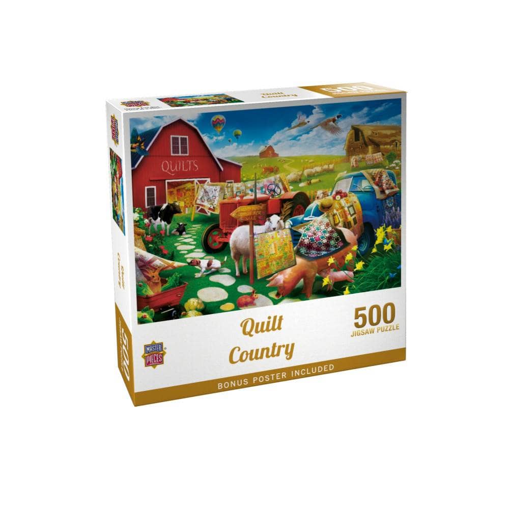 Quilt Country - Jigsaw Puzzle - Image 3