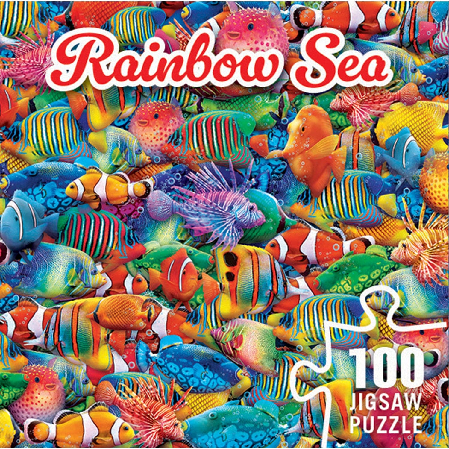 Rainbow Sea 100 Piece Jigsaw Puzzle - Image 3