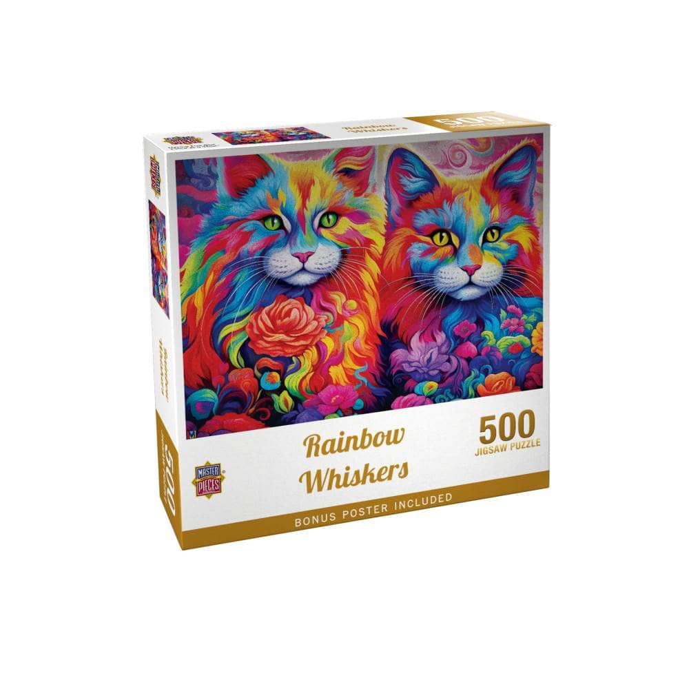 Rainbow Whiskers - Jigsaw Puzzle - Image 2