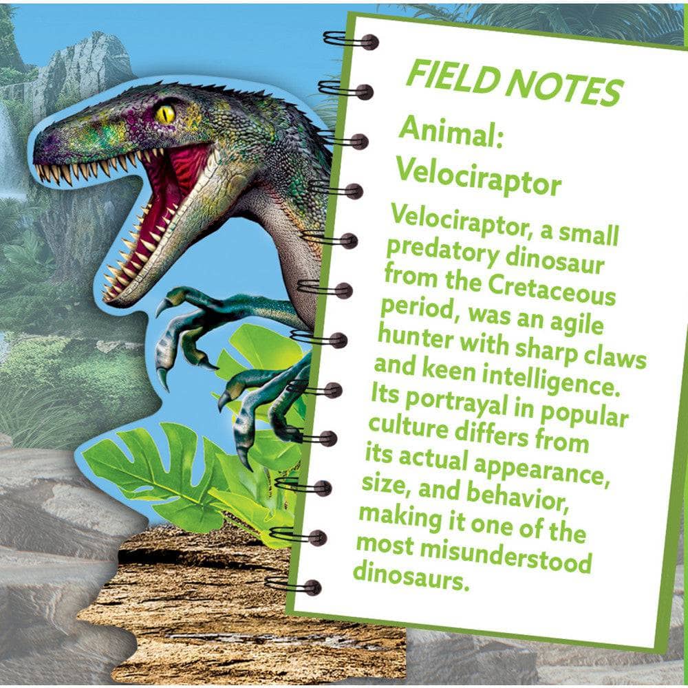 Raptor 100 Piece Shaped Jigsaw Puzzle - Image 3