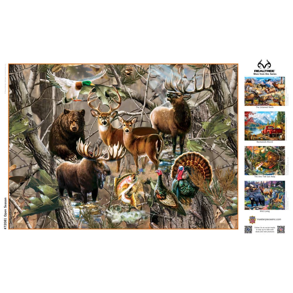Realtree - Open Season 1000 Piece Jigsaw Puzzle - Image 4