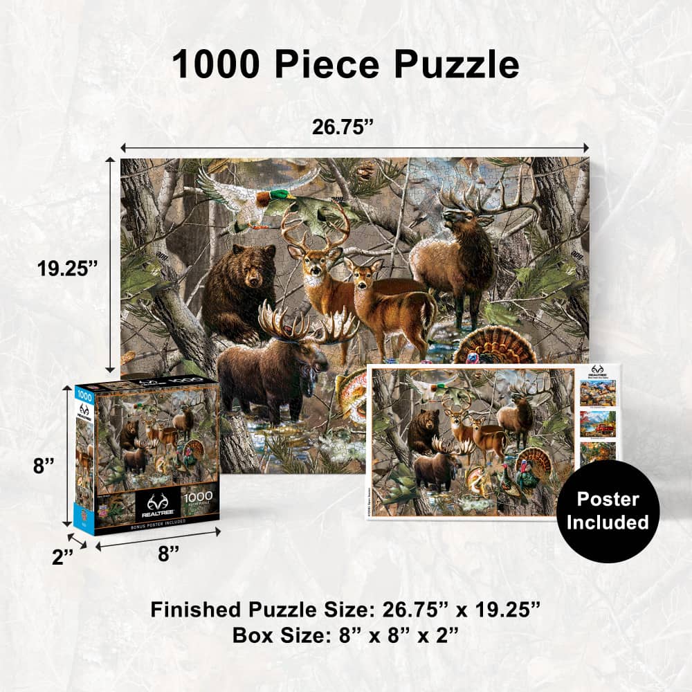 Realtree - Open Season 1000 Piece Jigsaw Puzzle - Image 5