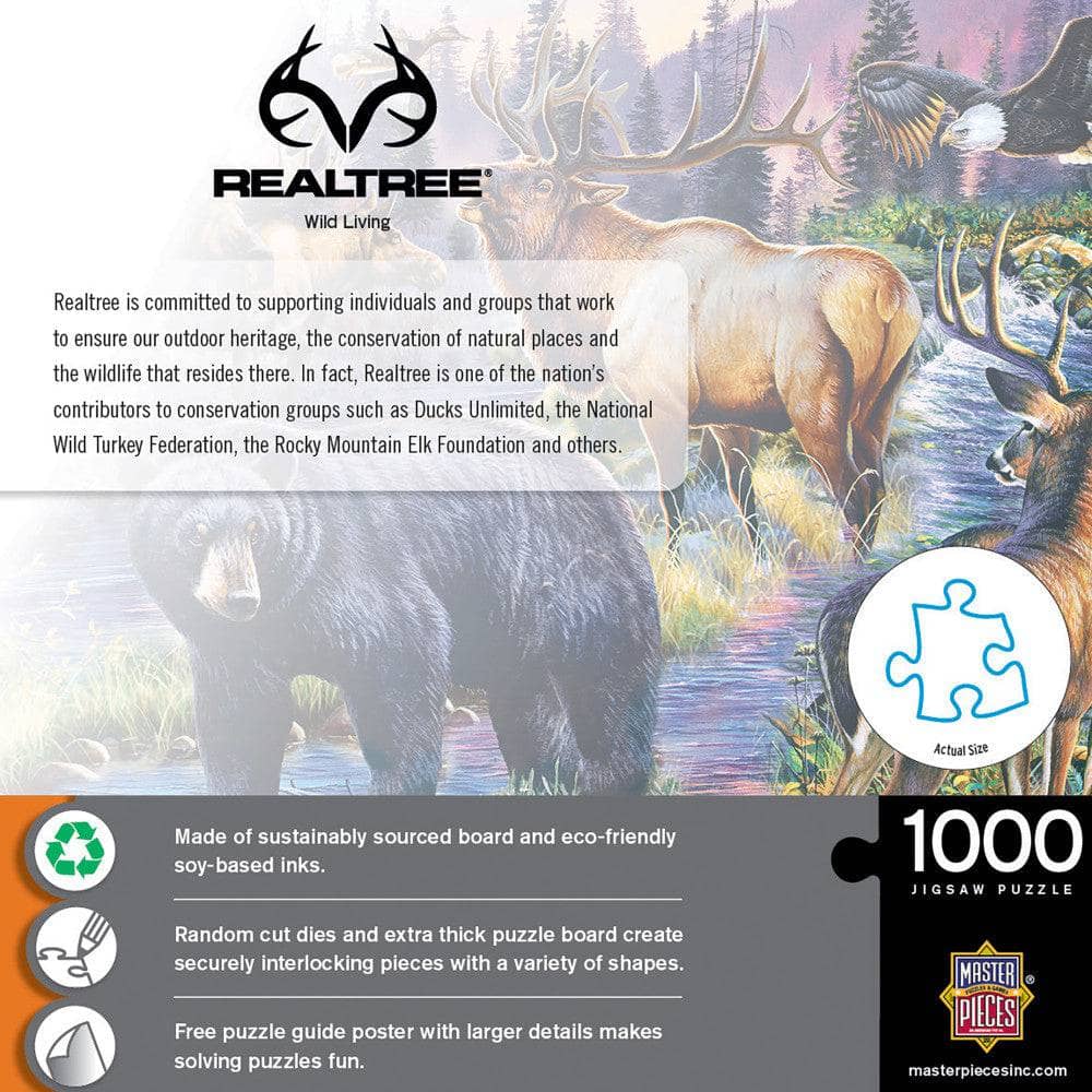 Realtree - Wild Living 1000 Piece Jigsaw Puzzle - Image 3