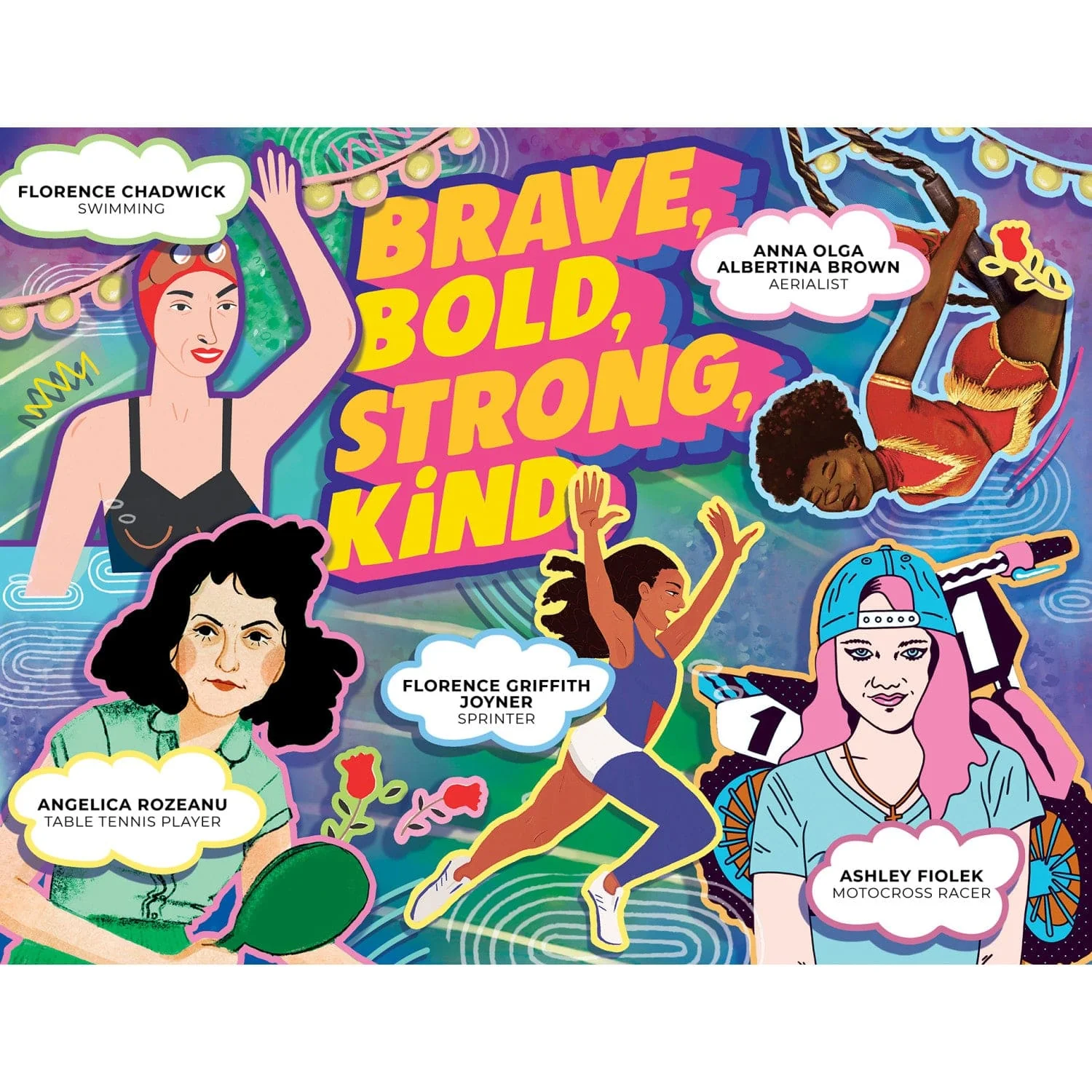 Rebel Girls - Champions 100 Piece Jigsaw Puzzle - Image 2