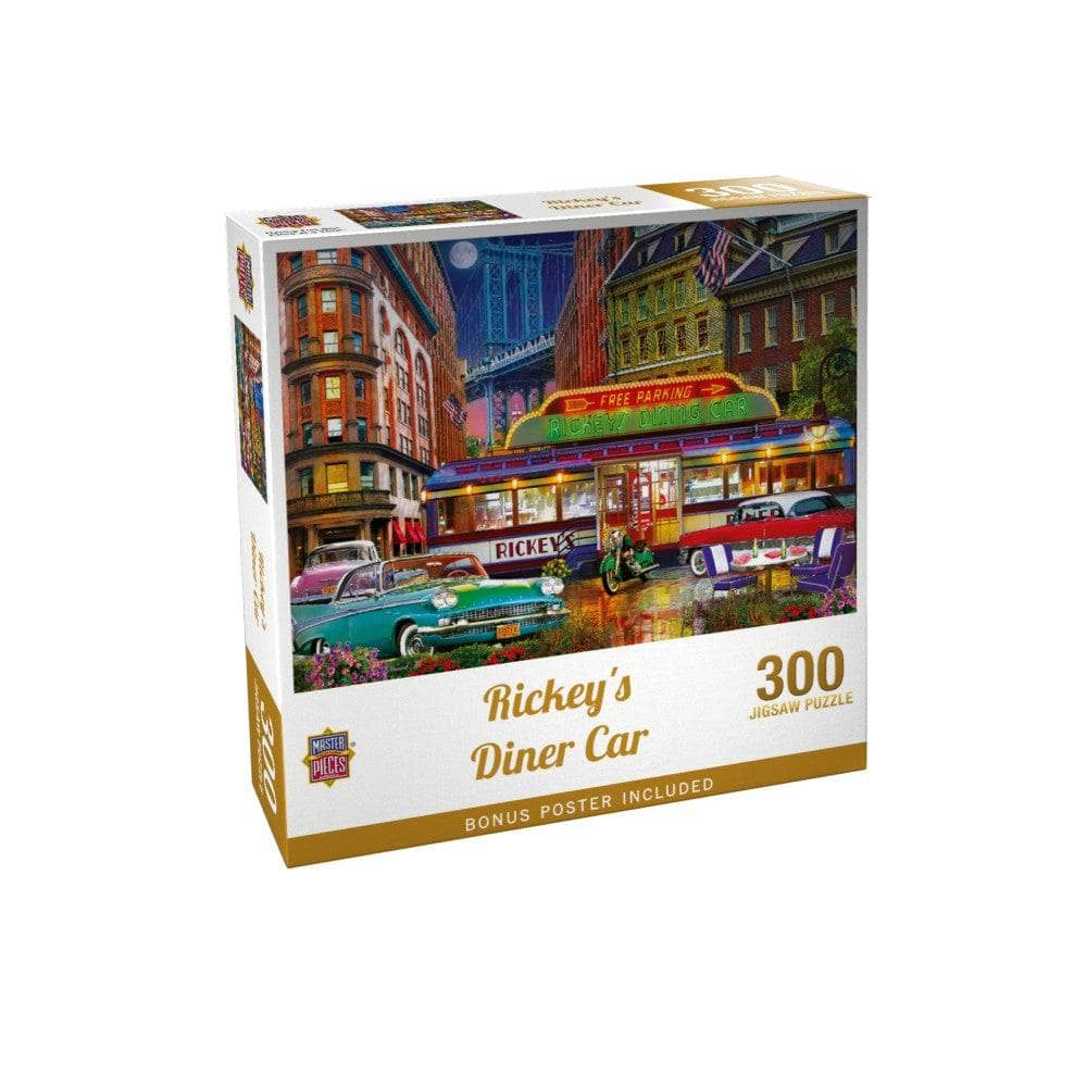 Rickey's Diner Car - Jigsaw Puzzle - Image 4