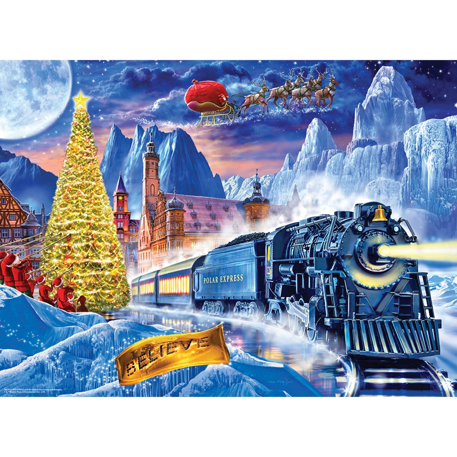 The Polar Express 100 Piece Jigsaw Puzzle - Image 2