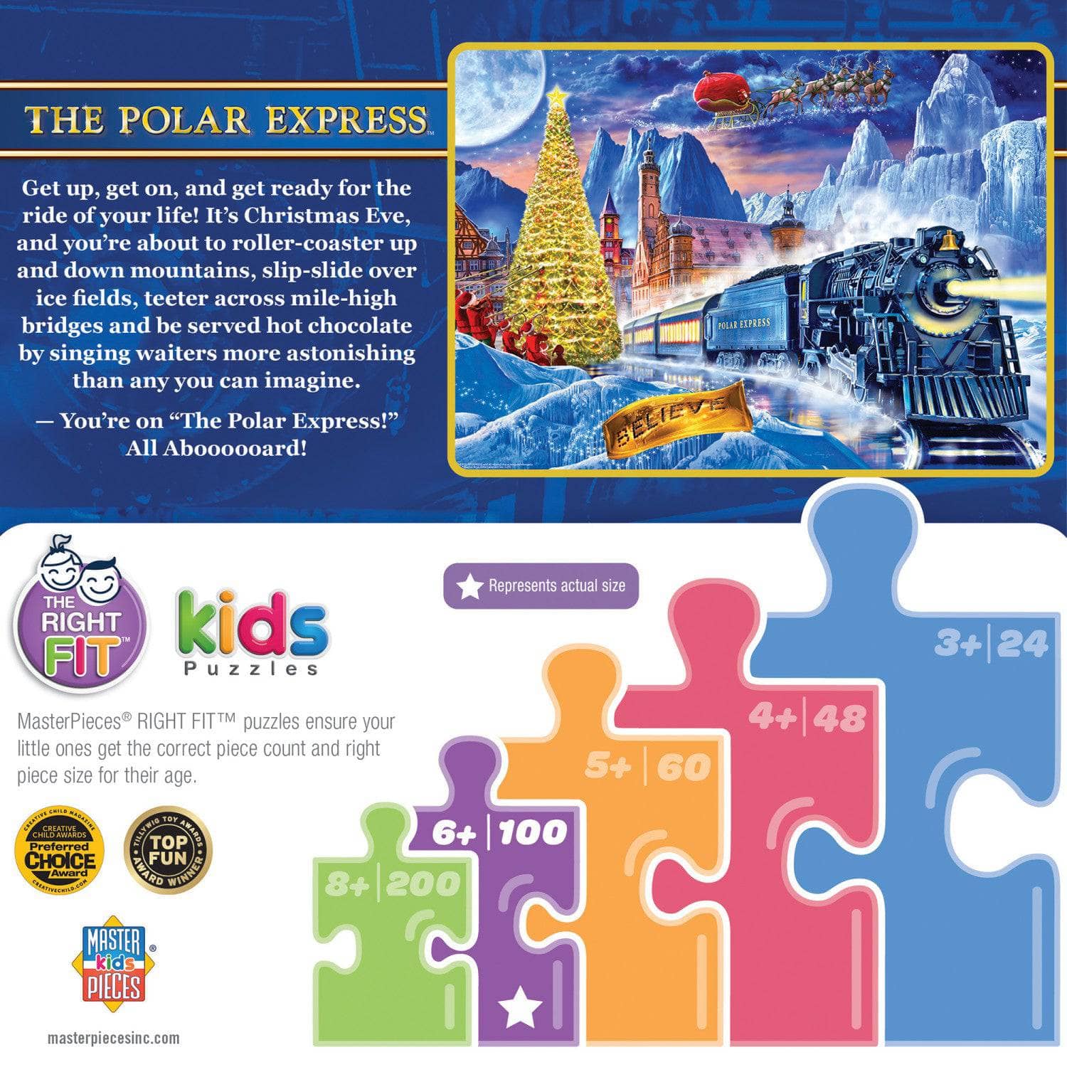 The Polar Express 100 Piece Jigsaw Puzzle - Image 3