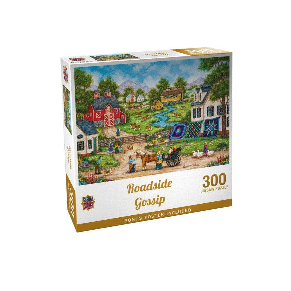Roadside Gossip - Jigsaw Puzzle - Image 3