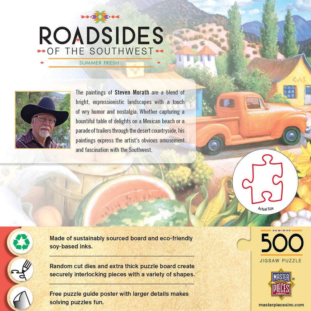 Roadsides of the Southwest - Summer Fresh 500 Piece Jigsaw Puzzle - Image 3