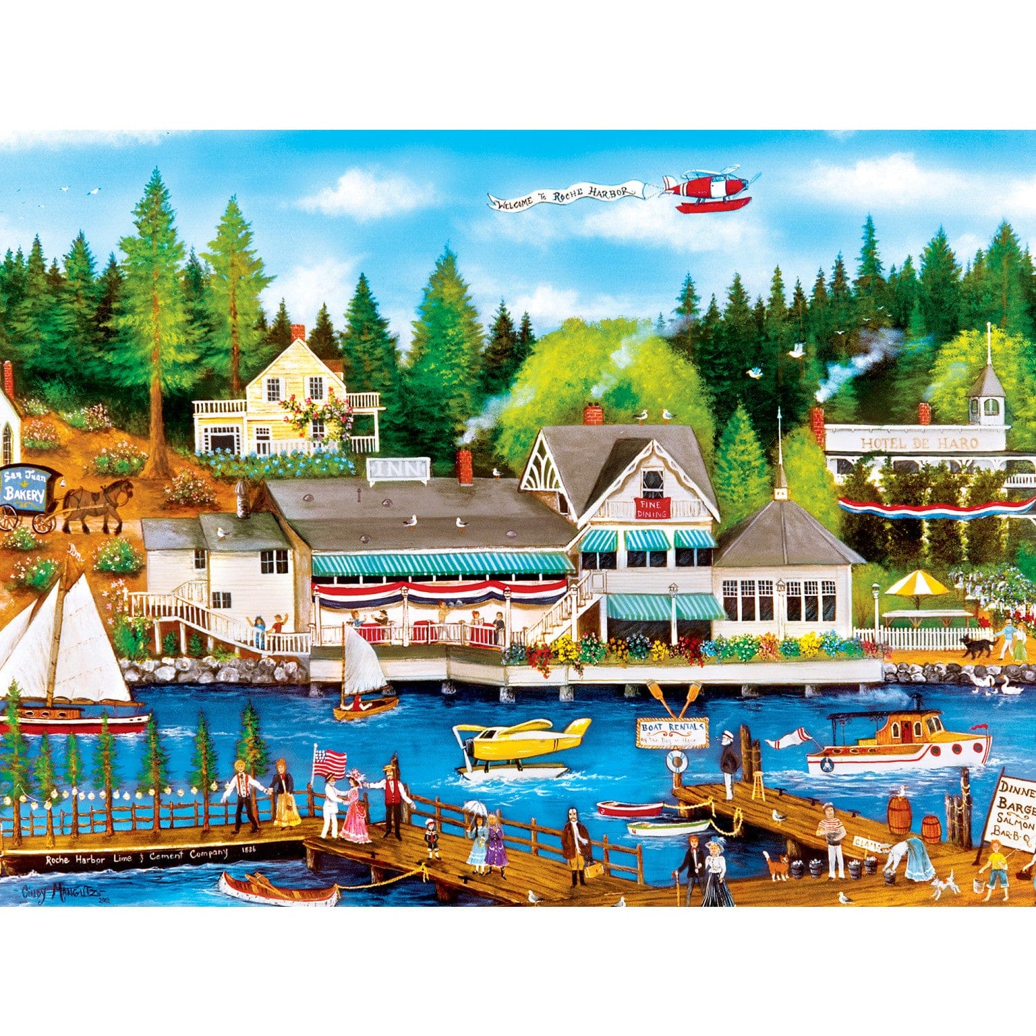 Roche Harbor - Jigsaw Puzzle