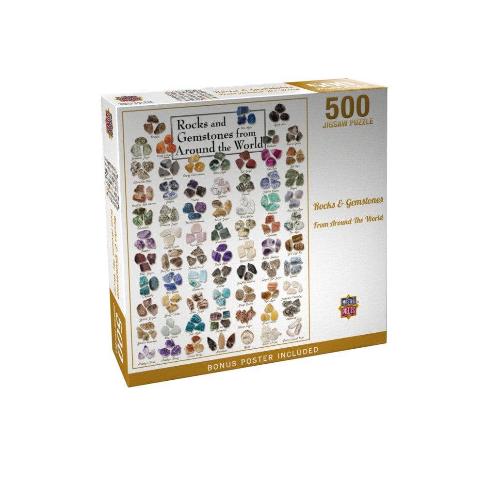 Rocks & Gemstones From Around The World - Jigsaw Puzzle - Image 2