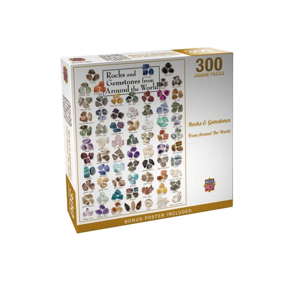 Rocks & Gemstones From Around The World - Jigsaw Puzzle - Image 3