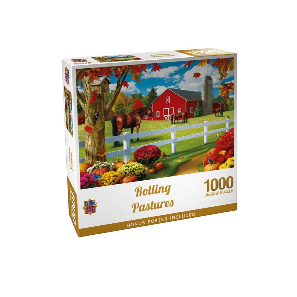 Rolling Pastures - Jigsaw Puzzle - Image 2