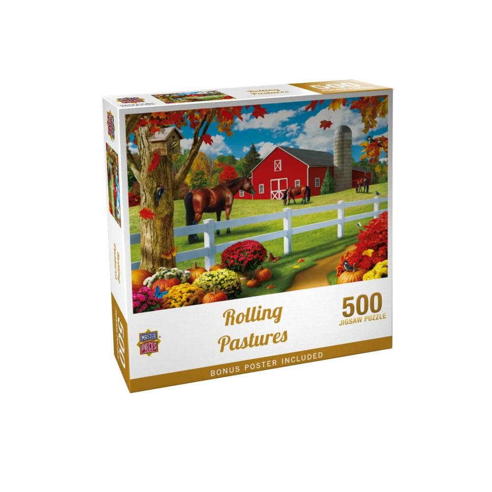 Rolling Pastures - Jigsaw Puzzle - Image 3