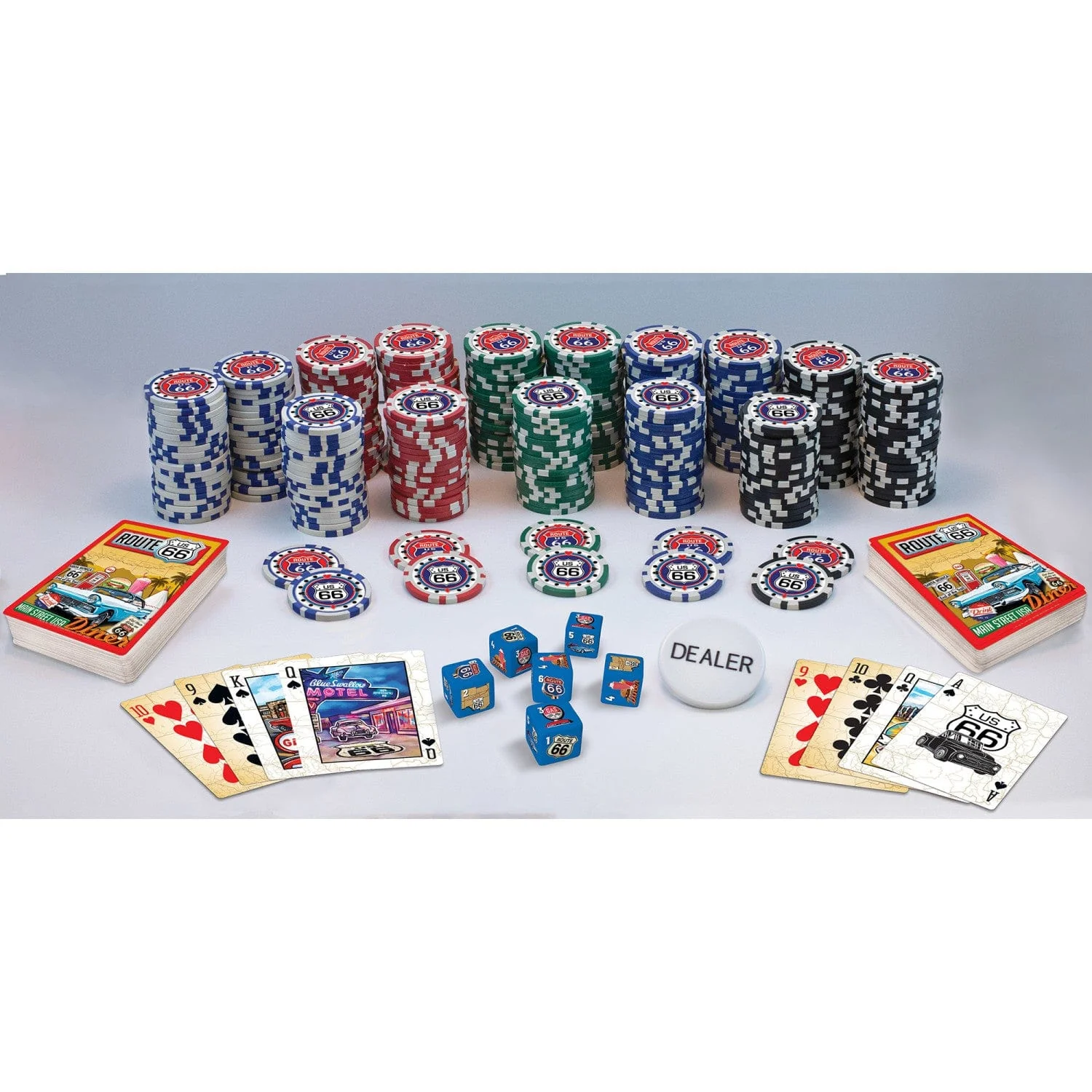 Route 66 300 Piece Poker Set - Image 2