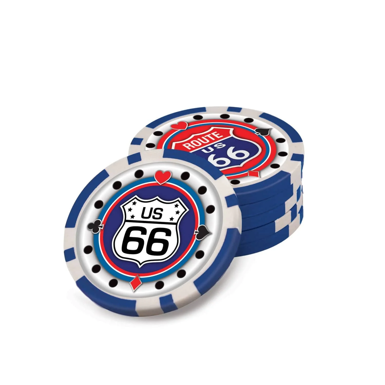 Route 66 300 Piece Poker Set - Image 4