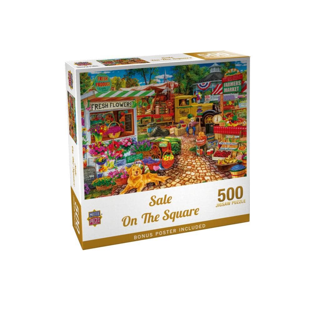 Sale On The Square - Jigsaw Puzzle - Image 3