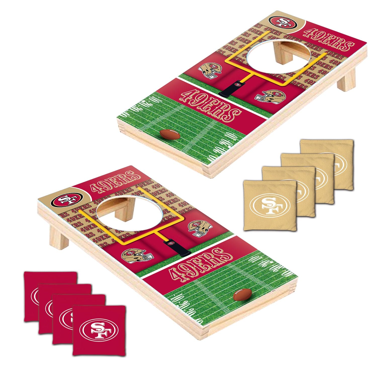 San Francisco 49ers - NFL Tabletop Cornhole - Image 2